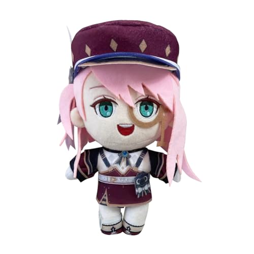 Lzrong Kinich Figur Stuffed Mualani Puppe Mavuika Stuffed Throw Pillow Kamisato Ayaka Kissen Sofa, 20CM Anime Game Figur Stuffed Wanderer Weiches Puppe Kaveh Ornament Decoration Gift von Lzrong