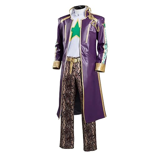 Lzrong Kujo Jotaro Cosplay Costumes Star Platinum Gleiche Cosplay Kostüm Anime Stand Power Rollenspiel Halloween Dress Up für Unisex Erwachsene von Lzrong