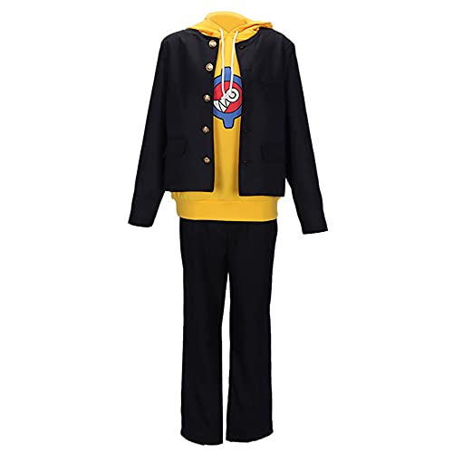 Lzrong Kyan Reki Cosplay Kostüm Langa Hasegaw Cosplay Outfits, Kyan Reki Hoodie Langa Hasegaw Sweatshirt Jacke Hosen Uniform Full Set, Anime Cosplay Halloween Outfit Weihnachten Karneval Outfit von Lzrong