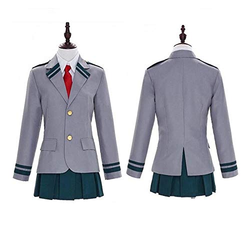 Lzrong MHA Bakugō Katsuki Cosplay Kostüm Herren Damen, Midoriya Izuku Todoroki Shouto Cosplay Outfit Uniform Hemd Hosen Full Set, Anime Cosplay Halloween Kostüm Karneval Dress Up Anzug von Lzrong