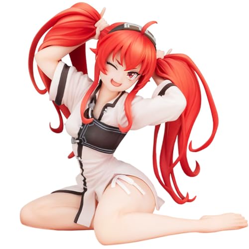 Lzrong Mushoku Tensei: Jobless Reincarnation Figur Modell, Roxy Migurdia Figuren Eris Greyrat Anime Figur Girl Statue PVC Skulptur Sammlerstücke Desktop Dekorationen Ornament Gifts Fans 11CM von Lzrong