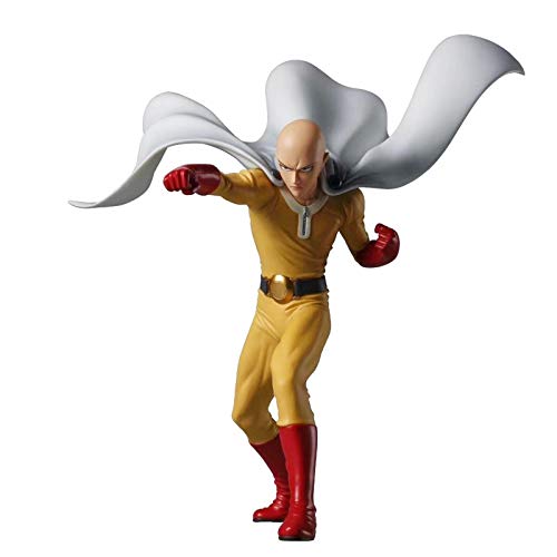 Lzrong One Punch Man Figur Saitama Statue, Garou Figuren Model Anime Figuren Skulptur PVC Desktop Dekoration Ornamente Colllectible Fans Gift 14cm von Lzrong