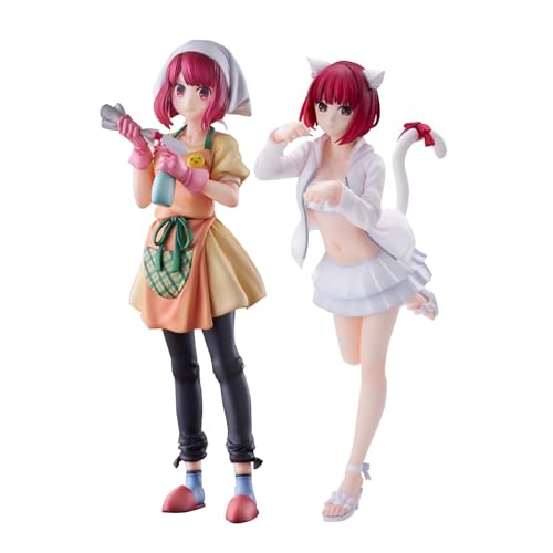 Lzrong Anime Oshi no Ko Figur Statue, 15cm, Arima kana Figure Modell Arima Kana Character Hoshino Rubi Sammlerfigurine Sculpture Schreibtisch Desktop Dekoration for Fans von Lzrong