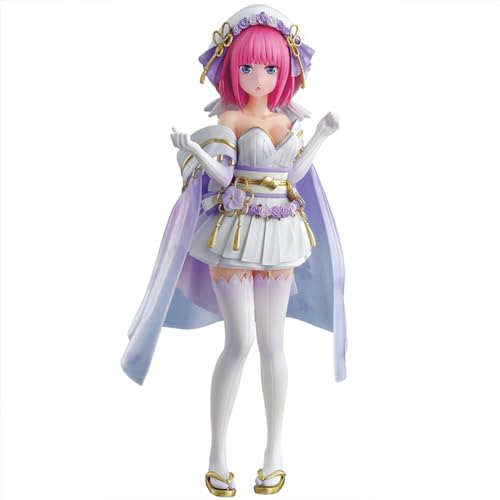 Lzrong The Quintessential Quintuplets Figur Nakano Nin Figuren Anime Girl Figur Modell Statue Skulptur Kimono Stil Desktop Dekoration Ornament Collectible Geburtstag Gift 22CM von Lzrong