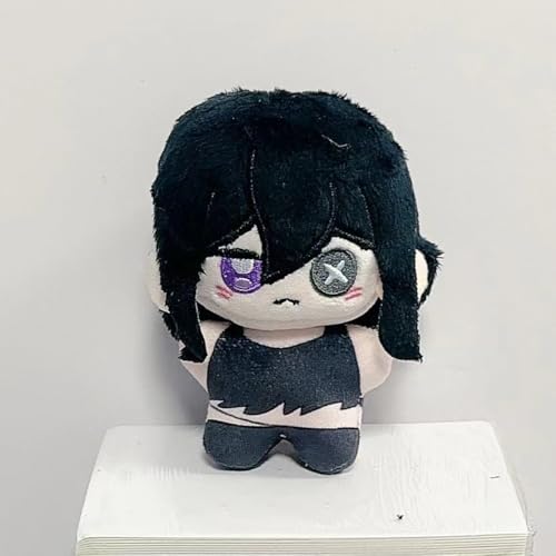 Lzrong Weeping Clown Stuffed Puppe Smiley Face Stuffed Figur Doll Evelyn Mora Schlüsselanhänger Anime Figur Spiel Anhänger Lisa Beck Stoffpuppen Servais Le Roy Pendant Rucksack Decoration 10CM von Lzrong