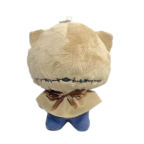 Lzrong Weeping Clown Stuffed Puppe Smiley Face Stuffed Figur Doll Evelyn Mora Schlüsselanhänger Anime Figur Spiel Anhänger Lisa Beck Stoffpuppen Servais Le Roy Pendant Rucksack Decoration 10CM von Lzrong