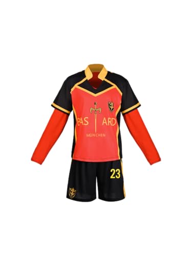 Lzrong Yo Hiori Cosplay Kostüm Rin Itoshi Cosplay Outfit Isagi Yoichi Cosplay Kostüm Trainingsanzug Fußball Sportbekleidung T-Shirt Shorts Set Trikots Activewear Sweatsuit Anime Halloween Karneval Lzrong Yo Hiori Cosplay Kostüm Rin Itoshi Cosplay Outfit Isagi Yoichi Cosplay Kostüm Trainingsanzug Fußball Sportbekleidung T-Shirt Shorts Set Trikots Activewear Sweatsuit Anime Halloween Karneval von Lzrong