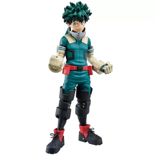 MHA Anime Figur Statue, Midoriya Izuku Action Figure Modell Skulptur, 16cm, Standfiguren Schreibtisch Desktop Dekoration Ornaments Collectible Gift Fans Figurine von Lzrong