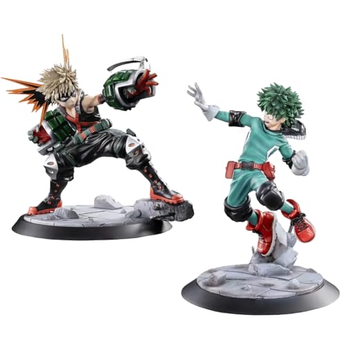 MHA Midoriya Izuku BakugōKatsuki Figur Anime Heroes Modell Statue Cartoon Charaktere PVC Desktop Decor Collection Ornaments von Lzrong