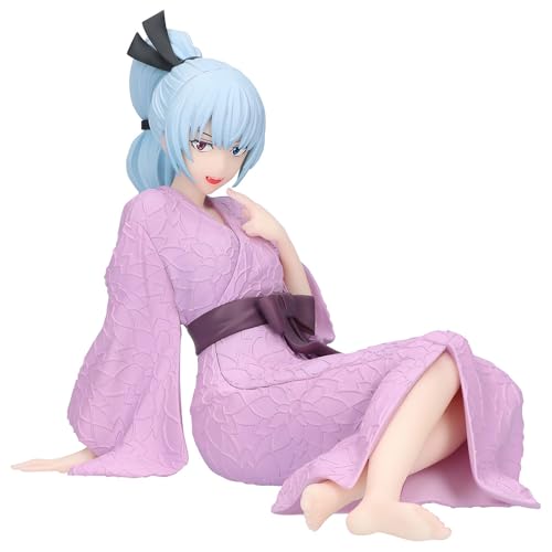 That Time I Got Reincarnated as a Slime Figur Statue, Luminus Figuren Anime Girl Figur Modell Kimono Sitzhaltung Skulptur Sammlerstück Desktop Dekoration Ornamente Gift für Fans 11CM von Lzrong