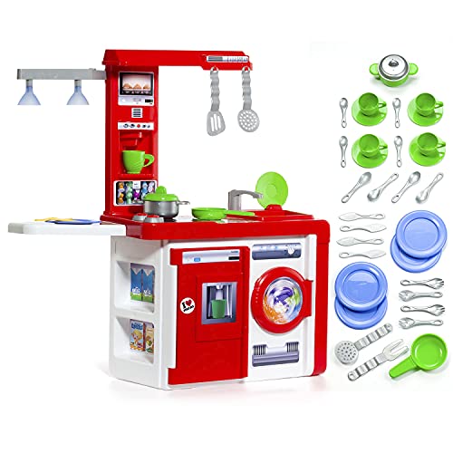 Molto Kitchen Spielzeugküche mit Lampe + Zubehörset von M MOLTO