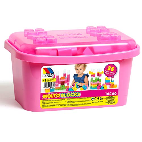 M MOLTO Pink Blocks Box 35 pcs von M MOLTO