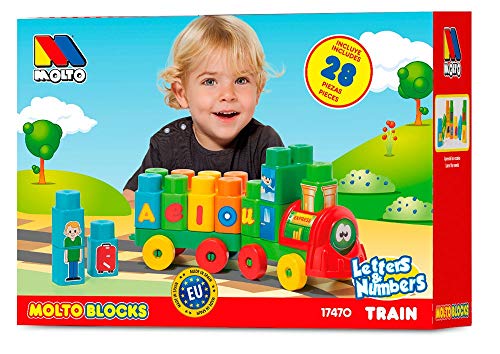 M MOLTO Train Blocks 28 pcs. M MOLTO Train Blocks 28 pcs. von M MOLTO