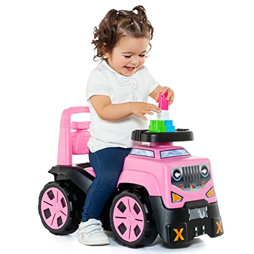 MOLTO | 3-in-1 SUV Rutscher mit Block Set | Rosa SUV Korridor Läufer | Sicheres und widerstandsfähiges Kinderspielzeug | Förderung der Entwicklung von Kindern | +10 Monate MOLTO | 3-in-1 SUV Rutscher mit Block Set | Rosa SUV Korridor Läufer | Sicheres und widerstandsfähiges Kinderspielzeug | Förderung der Entwicklung von Kindern | +10 Monate von M MOLTO
