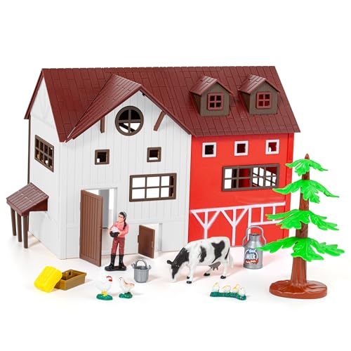 MOLTO | Spielzeugbauernhof mit Traktor und Geräuschen – Lernspiel für Kinder mit Zubehör – Bauernhof aus Kunststoff mit realistischen Geräuschen – Molto Farm MOLTO | Spielzeugbauernhof mit Traktor und Geräuschen – Lernspiel für Kinder mit Zubehör – Bauernhof aus Kunststoff mit realistischen Geräuschen – Molto Farm von M MOLTO