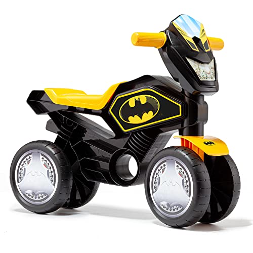 MOLTO | Molto Cross Star Batman | Offroad-Motorrad für Kinder | Sicheres und strapazierfähiges Kinderspielzeug | Fördert die gesunde Entwicklung von Mädchen und Jungen | 18-36 Monate von M MOLTO