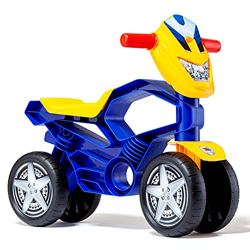 MOLTO | Mein erstes Motorrad My 1st Molto Cross blau | Offroad-Motorrad für Kinder | Sicheres und Robustes Kinderspielzeug | Fördert Die Gesunde Entwicklung von Mädchen und Jungen, 18-36 Monate von M MOLTO