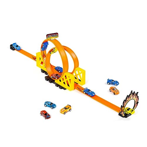 Molto | Autostrecke mit Doppelschleife und einem Auto | Looping Track 360 Grad | Spielzeugparkplatz | Bildungsspielzeug für die Entwicklung von Kindern | Aus 3 Jahren Molto | Autostrecke mit Doppelschleife und einem Auto | Looping Track 360 Grad | Spielzeugparkplatz | Bildungsspielzeug für die Entwicklung von Kindern | Aus 3 Jahren von M MOLTO