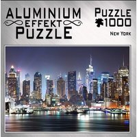 MIC 7439 Aluminium Effect Puzzle New York 1000 Teile von M.I.C.