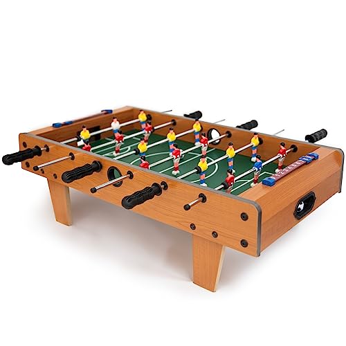M.Y Tischfußball-Spiel, 69 cm x 37 cm, neun-seitiges Tischspiel für Kinder und Erwachsene, Fußball-Geschenk von M.Y
