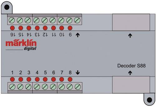 Märklin 60882 S 88 DC-Decoder DCC von Märklin