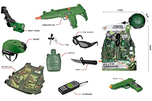 MADE IN CHINA Elite Troops - Military Kostüm Set (520222) von MADE IN CHINA