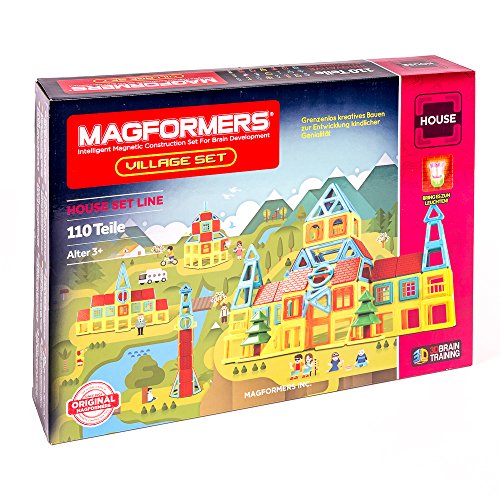 MAGFORMERS 274-63 Village Set von MAGFORMERS