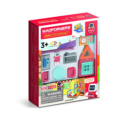 MAGFORMERS Minibot's Kitchen Set, 278-62 von MAGFORMERS