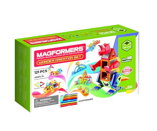 MAGFORMERS Wonder Creator Set, Mehrfarbig, 278-98 von MAGFORMERS