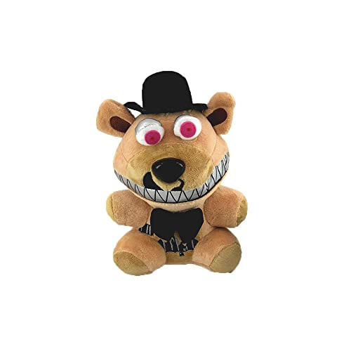 MAGIC SELECT Plushies kompatibel mit Five Night at Freddy FNAF, Nightmare Freddy Plüsch Puppe. Kuscheltier Formen und Videospiele Kuscheltiere Spielzeug Geschenke für Jungen und Mädchen von MAGIC SELECT