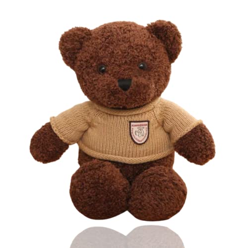 MAGIC SELECT Teddybär mit Pullover 50cm. Kuscheltier für Jungen und Mädchen. Geschenk Geburtstag, Valentinstag, Jubiläum. von MAGIC SELECT