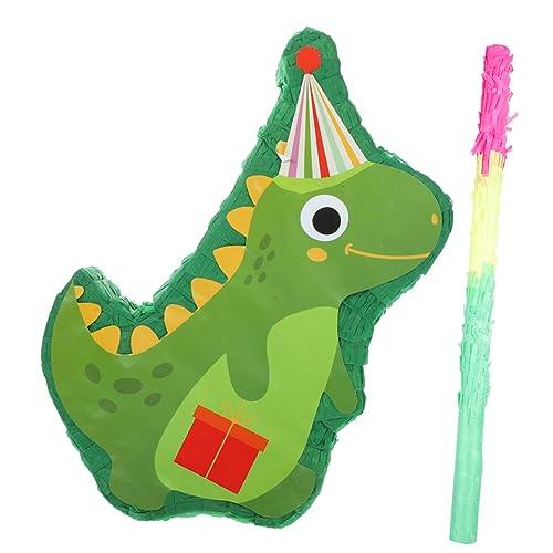 1 Satz Piñata Geburtstagsdekorationen Für Kinderpartys Partyzubehör Spielzeug Stuffer Schwimmbad Bonbon Knete Pinata Dinosaurier-geburtstagsballons Cupcake-topper Papier MAGICLULU von MAGICLULU