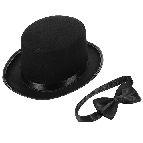 MAGICLULU Mystery Detective Theme Hut Und Fliege Detektiv Kostüm Set Für Partys Cosplay Und Ermittlungsspaß von MAGICLULU