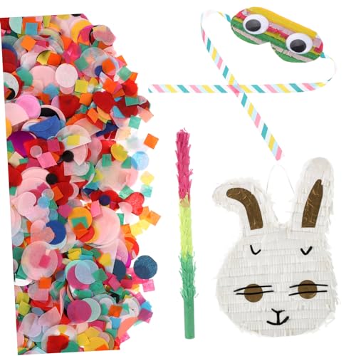 MAGICLULU 1 Satz Piñata Matschig Beute Kaninchen Glühen Kleinkinder Armbänder Zubehör Menschen Drei Häschen Zeug Mädchen Zappeln Dekorationen Pinata-stick-jungs Papier von MAGICLULU