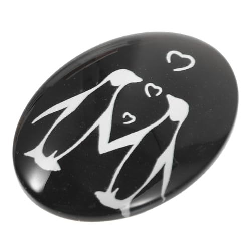 MAGICLULU 1 Satz Pinguin-token Pinguine Plüsch Taschen-pinguin Stift Pinguin Stofftier Freund Zeichen Haustier Glück Pinguin-schneekugel Gegenwärtig Positiv Raumdekoration Glas von MAGICLULU