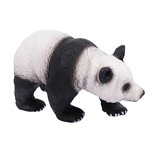 MAGICLULU 1 Stück Riesenpanda-Ornament Stofftier Bärtiger Drache Süßes Stationäres Pandas Drachenspielzeug Für Bärtige Drachen GOO Aqua-Drachen-Set Panda-Statue Plastik von MAGICLULU