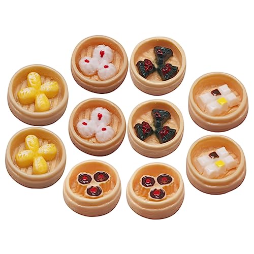 MAGICLULU 10stücke Miniaturisierte Dampfnahrungsmodelle Teiliges Täuschend Echte Dessert-Requisiten Für Puppenhaus-Dekoration Für Foto-Requisiten Und Rollenspiel-szenen MAGICLULU 10stücke Miniaturisierte Dampfnahrungsmodelle Teiliges Täuschend Echte Dessert-Requisiten Für Puppenhaus-Dekoration Für Foto-Requisiten Und Rollenspiel-szenen von MAGICLULU