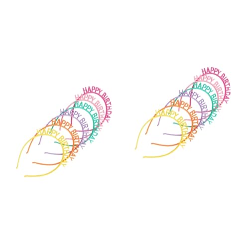 MAGICLULU 12 Stk Geburtstags-Stirnband geschenke für kinder kindergeschenke birthday Dauersprühflasche Kronen haarschmuck kreatives Stirnband Europäisch und amerikanisch Kopfbedeckung von MAGICLULU