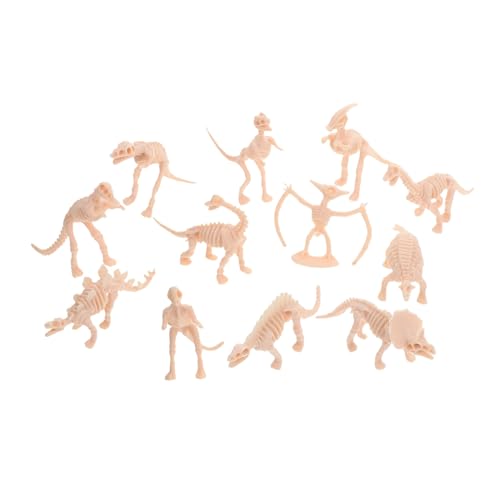 MAGICLULU 12 Stück Teiliges Dinosaurier Knochen aus Kindersicherem Kunststoff Interaktives Ausgrabungs Pädagogisches Dinosaurier Skelett Modell zum Zusammenbauen Party Deko MAGICLULU 12 Stück Teiliges Dinosaurier Knochen aus Kindersicherem Kunststoff Interaktives Ausgrabungs Pädagogisches Dinosaurier Skelett Modell zum Zusammenbauen Party Deko von MAGICLULU