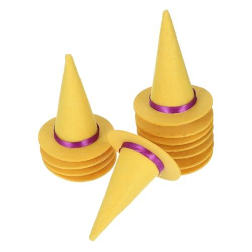 MAGICLULU 12stücke Mini-filzhüte Als Halloween-flaschenverschluss Feiertagshüte Für Weinhandwerk Kleine Partyhut-dekorationen Für Kostümpartys Und Halloween-heimdekoration MAGICLULU 12stücke Mini-filzhüte Als Halloween-flaschenverschluss Feiertagshüte Für Weinhandwerk Kleine Partyhut-dekorationen Für Kostümpartys Und Halloween-heimdekoration von MAGICLULU