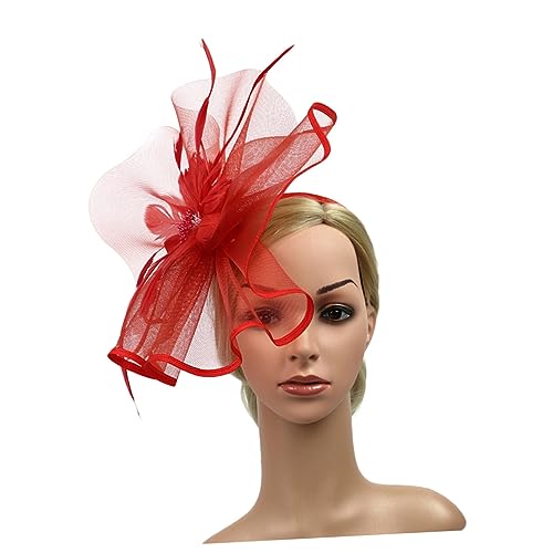 MAGICLULU 1Stk Feder Haarreifen halloween kopfschmuck halloween kopfbedeckung Kopfhörer Stirnband Fascinator-Hut mit Stirnband Tiara Hut-Stirnband Feder-Stirnband das Foto von MAGICLULU