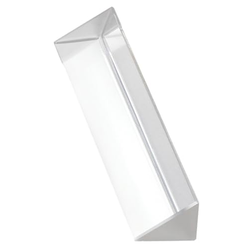 MAGICLULU 2 Stück Optisches Kristall dreiecksprisma für Fotografie Lichtbrechung Physikunterricht Wissenschaftliche Experimente Lichtfänger Suncatcher MAGICLULU 2 Stück Optisches Kristall dreiecksprisma für Fotografie Lichtbrechung Physikunterricht Wissenschaftliche Experimente Lichtfänger Suncatcher von MAGICLULU