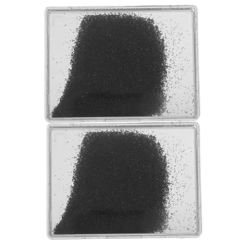 MAGICLULU 2 Stück Teiliges Eisenpulver Physikunterricht Magnetische Eisenfeilchen zur Visualisierung von Magnetfeldern Interaktive Lernhilfe für Schüler Elektromagnetische Experimente MAGICLULU 2 Stück Teiliges Eisenpulver Physikunterricht Magnetische Eisenfeilchen zur Visualisierung von Magnetfeldern Interaktive Lernhilfe für Schüler Elektromagnetische Experimente von MAGICLULU