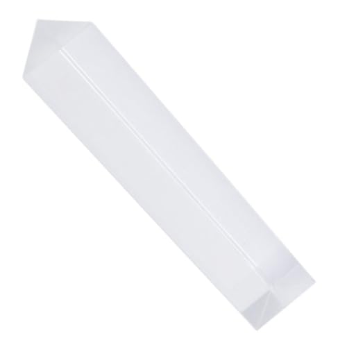 MAGICLULU 2 Stück Teiliges Optisches Kristall-dreiecksprisma Stabiles Design für Präzise Lichtbrechung Tragbar und Vielseitig für Fotografie Physikalische Experimente und MAGICLULU 2 Stück Teiliges Optisches Kristall-dreiecksprisma Stabiles Design für Präzise Lichtbrechung Tragbar und Vielseitig für Fotografie Physikalische Experimente und von MAGICLULU