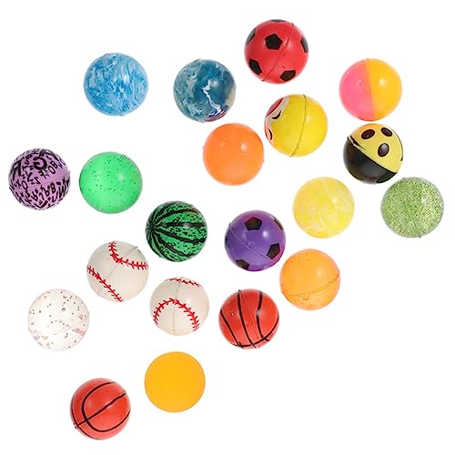 MAGICLULU 20St Hüpfender Ball Hüpfbälle Partygeschenke tragbare Springbälle Bälle hüpfen pädagogische Hüpfbälle hoher Sprung gummiball pädagogische Springbälle lustige Gummibälle von MAGICLULU