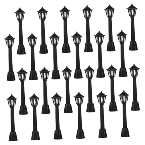 MAGICLULU 24stücke Miniatur-straßenlaternenfiguren in Mikrolandschaften Modell Für Lichterketten Für Feengarten-Eisenbahn-dorfszenenprojekte Detaillierte Designelemente Klare Lampenschirme p MAGICLULU 24stücke Miniatur-straßenlaternenfiguren in Mikrolandschaften Modell Für Lichterketten Für Feengarten-Eisenbahn-dorfszenenprojekte Detaillierte Designelemente Klare Lampenschirme p von MAGICLULU