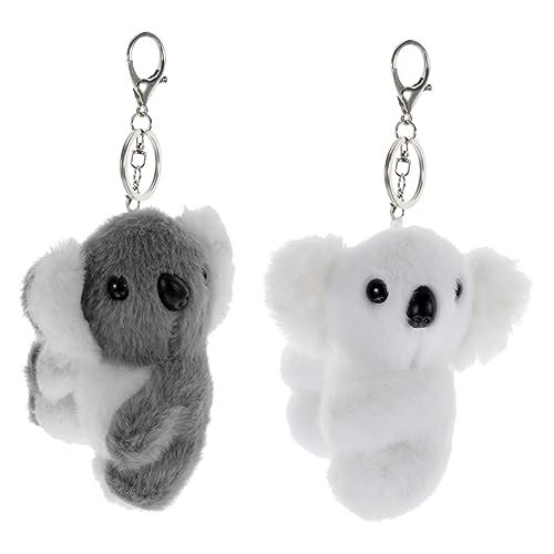 MAGICLULU 2St Koala-Puppen-Schlüsselanhänger Bär Plüsch Schlüsselanhänger Plüsch groß schlüsselanhänger schlüsselanhänger für Schlüsselanhänger süß dekorativer Taschenanhänger von MAGICLULU