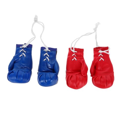 MAGICLULU 4 Stück Mini Boxhandschuhe Rot Blau Boxen Anhänger Autospiegel Deko Miniatur Boxsack Handschuhe für Training Sammlung und Dollhouse Zubehör MAGICLULU 4 Stück Mini Boxhandschuhe Rot Blau Boxen Anhänger Autospiegel Deko Miniatur Boxsack Handschuhe für Training Sammlung und Dollhouse Zubehör von MAGICLULU