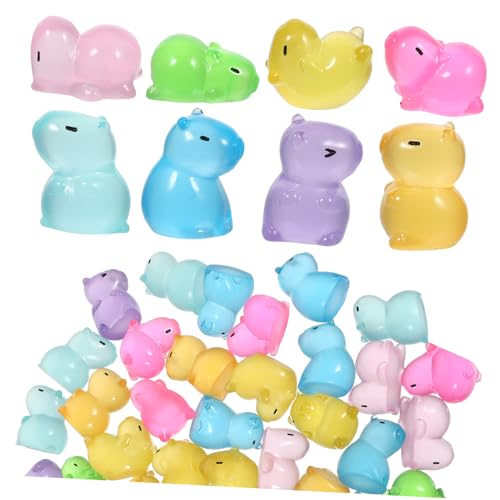 MAGICLULU 40stücke Mini Tierornamente Aus Harz Im Dunkeln Leuchtend Kleine Tierfiguren Für Feengarten Mikrolandschaftsdekor Desktop-Bonsai-zubehör MAGICLULU 40stücke Mini Tierornamente Aus Harz Im Dunkeln Leuchtend Kleine Tierfiguren Für Feengarten Mikrolandschaftsdekor Desktop-Bonsai-zubehör von MAGICLULU