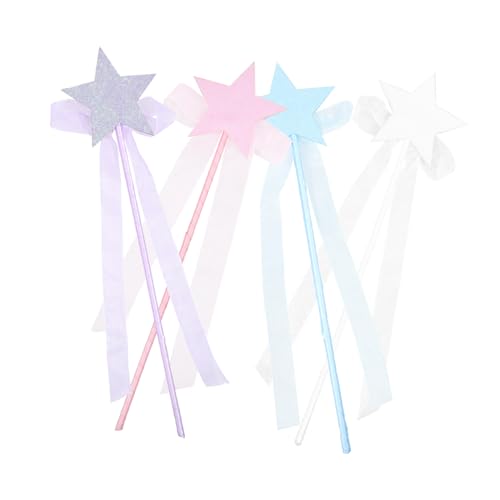 MAGICLULU 4stücke Glitzernde Feenstäbe Rosa Für Kostüm Cosplay Geburtstagsfeiern Und Bühnenaufführungen Magische Sternen-zauberstäbe Für Erwachsene MAGICLULU 4stücke Glitzernde Feenstäbe Rosa Für Kostüm Cosplay Geburtstagsfeiern Und Bühnenaufführungen Magische Sternen-zauberstäbe Für Erwachsene von MAGICLULU